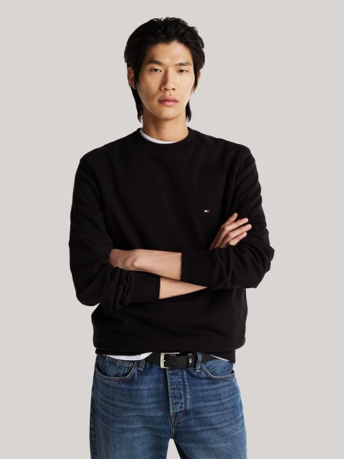 Terry Crew Neck Sweatshirt