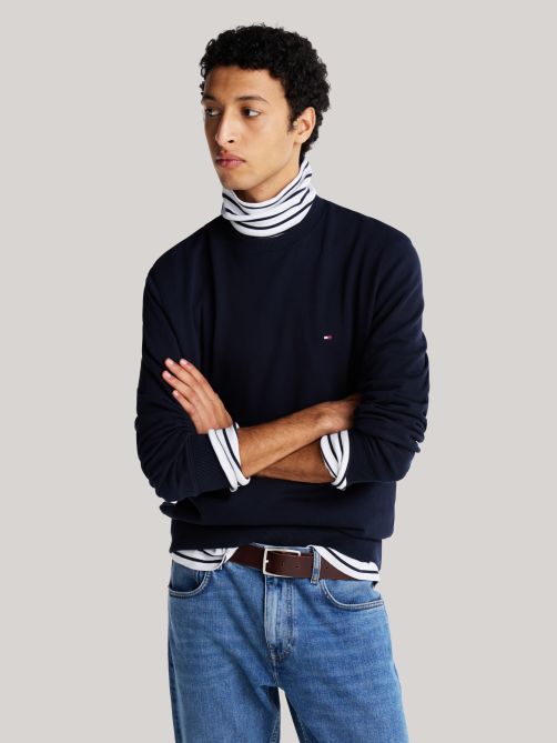 Terry Crew Neck Sweatshirt