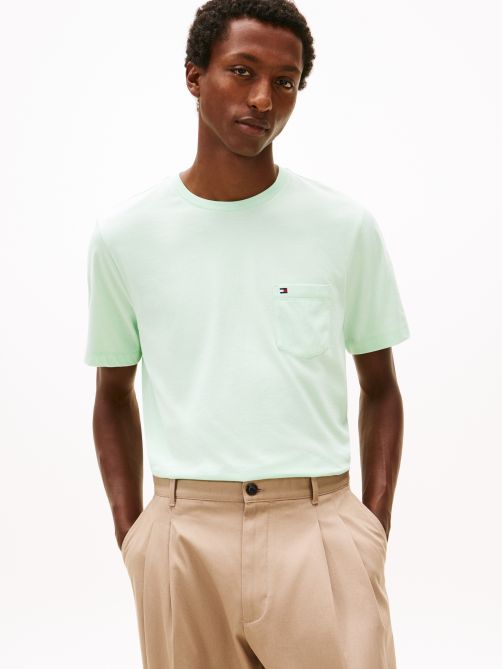 Patch Pocket Crew Neck T-Shirt