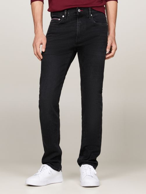 TH Flex Bleecker Black Slim Jeans