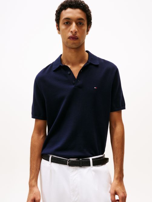 Regular Fit Knit Polo Shirt