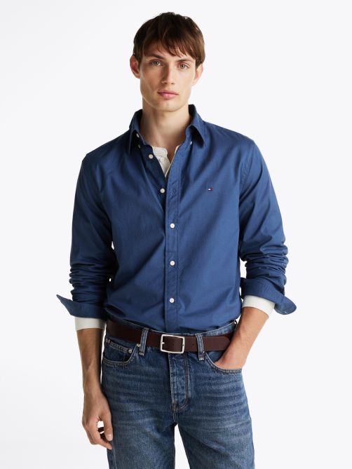 TH Flex Regular Fit Poplin Shirt
