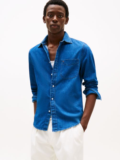 Regular Fit Denim Shirt