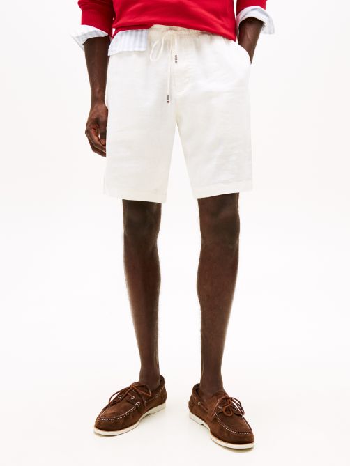 شورت كتان مريح بقصة هارلم