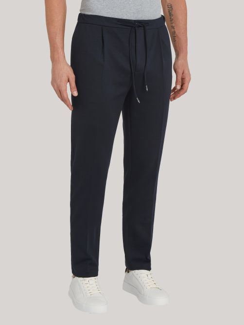 Smart Casual Pleated Tapered Pants