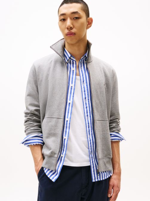 Terry Zip-Thru Sweatshirt