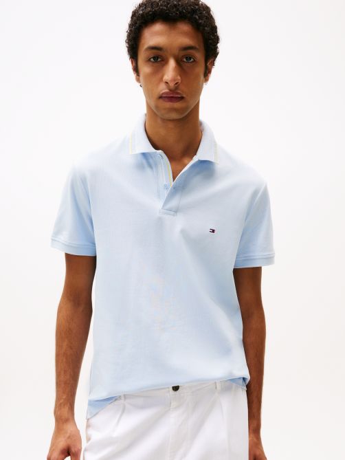 Regular Fit Tipped Collar Polo Shirt
