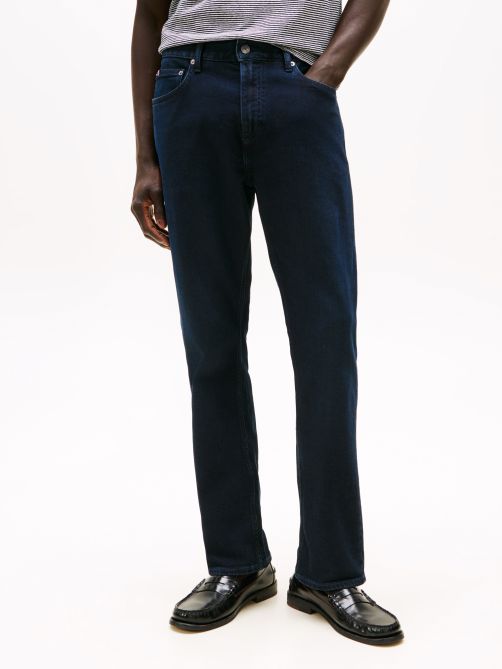 Dark Wash Regular Straight Leg Jeans
