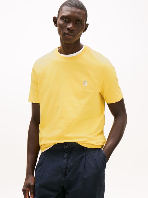 Contrast TH Monogram Embroidery T-Shirt