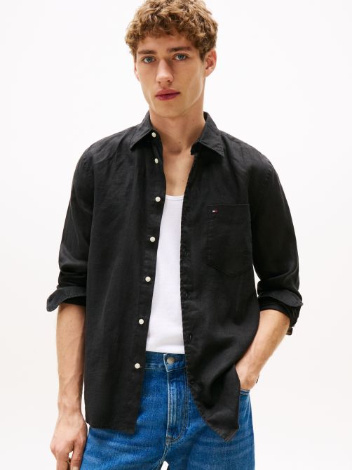 Pure Linen Regular Fit Shirt