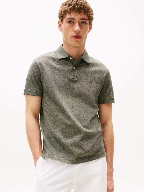 Two-Tone Mercerised Polo Shirt