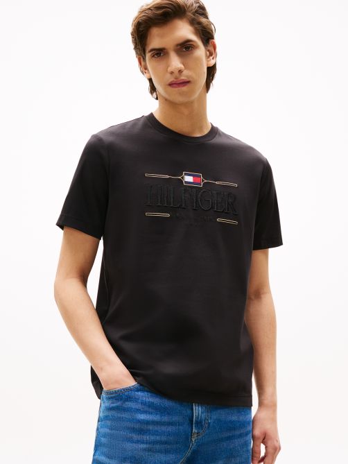 Tonal Logo Embroidery T-Shirt