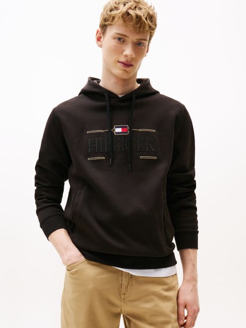 Tonal Logo Embroidery Hoody
