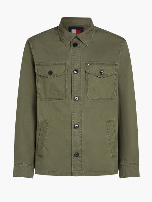Twill Shirt Jacket