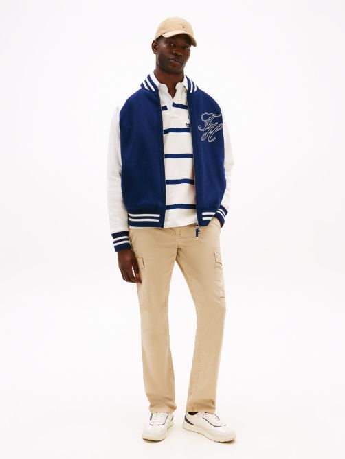 بنطلون كارجو دينتون من قماش التويل بساق مستقيمة