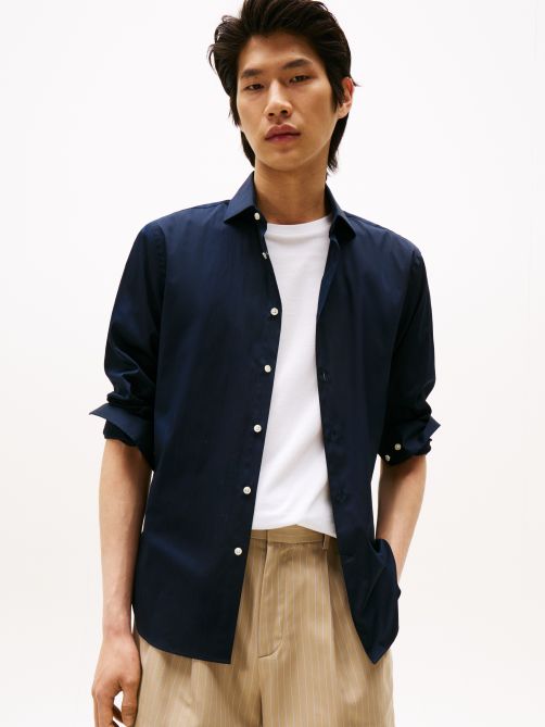 Slim Flex Collar Shirt