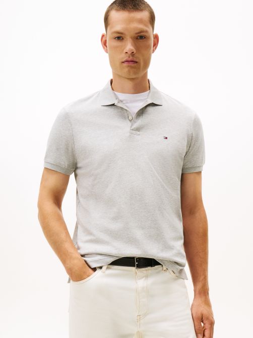Regular Fit Interlock Knit Polo Shirt