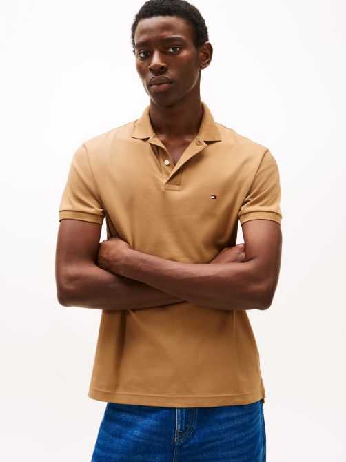 قميص بولو بقصة عادية