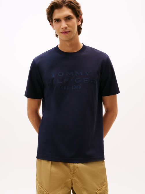 Logo Appliqué Interlock Knit T-Shirt