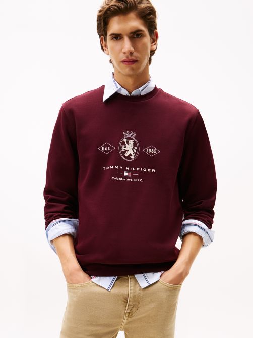 Varsity Crest Graphic Sweatshirt
