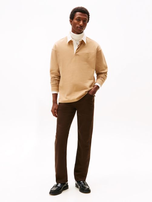 Denton Washed Straight Jeans