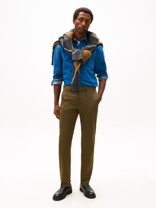 بنطلون تشينو من قماش التويل من مجموعة هارلم