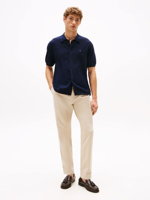 Harlem Textured Relaxed Chinos