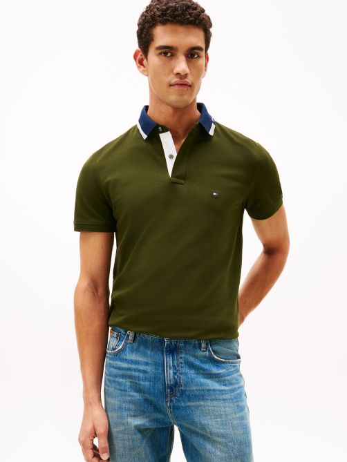 Regular Fit Collar Embroidery Polo T-Shirt
