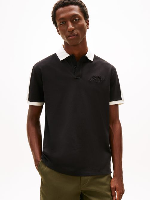 Mesh Detail Classic Short Sleeve Polo T-Shirt
