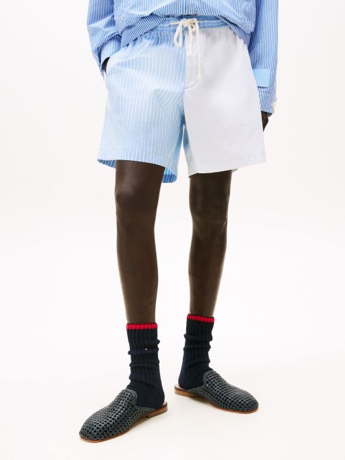 The Runway Collection Oversized Colour-Blocked Shorts