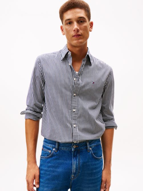 TH Flex Regular Fit Gingham Shirt