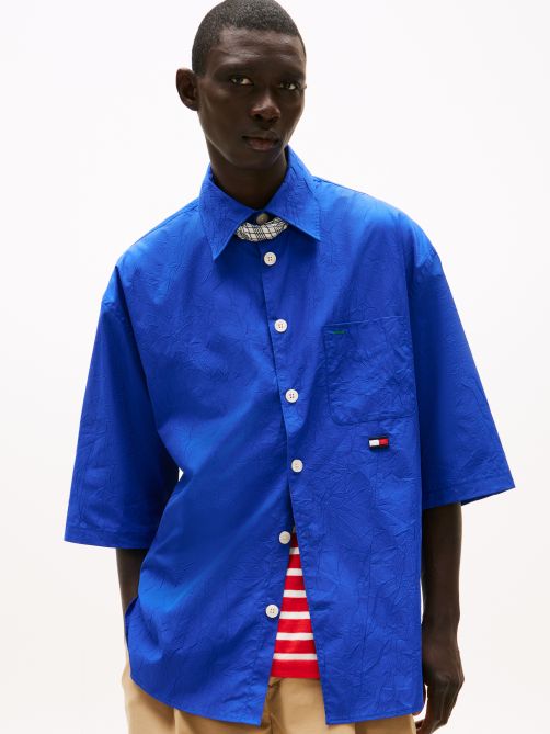 The Runway Collection Oversized Crinkle Shirt