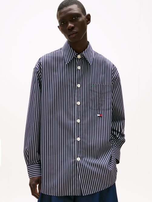 The Runway Collection Oversized Stripe Shirt