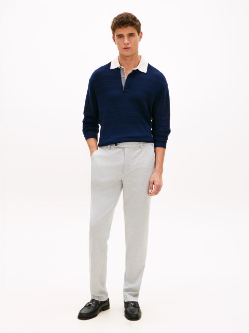 Smart Casual Straight Leg Trousers
