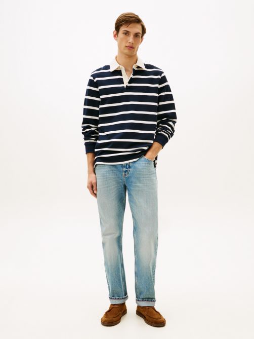 Tapered Harlem Rigid Tapered Denim Pants