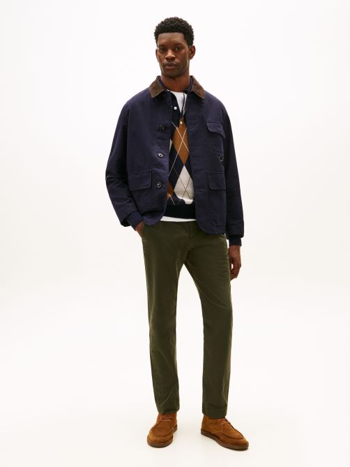 Harlem Knit Twill Chinos