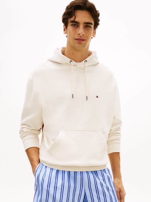 Relaxed Back Flag Terry Hoody