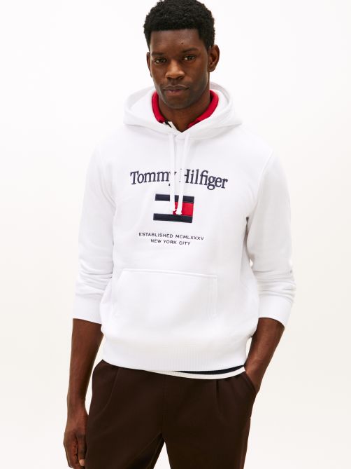 Logo Embroidery Flex Fleece Hoodie