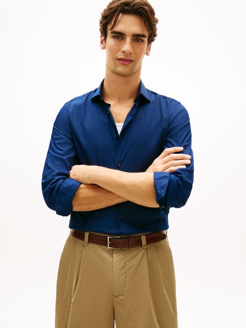 قميص كاجوال أنيق بقصة ضيقة