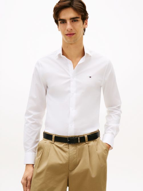 Slim Fit Non Iron Poplin Shirt