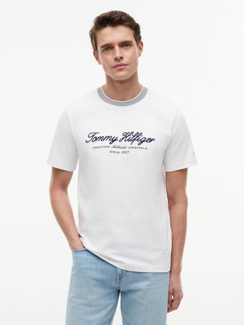 Tipped Collar Jersey T-Shirt