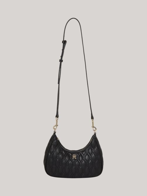 TH Monogram Quilted Crossover Bag