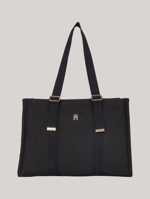 Monogram Plaque Tote Bag