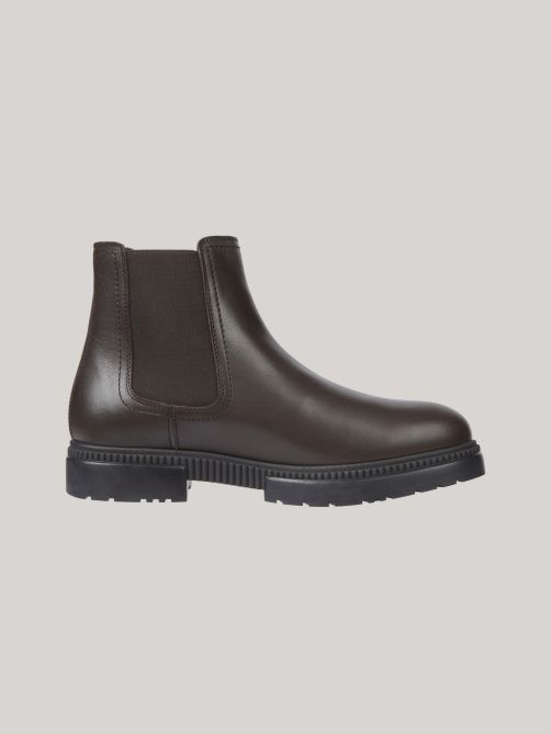 Monogram Detail Chelsea Boots