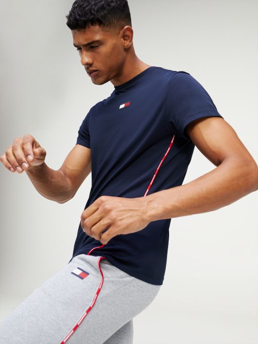 tommy hilfiger flag pipe crew sweatshirt