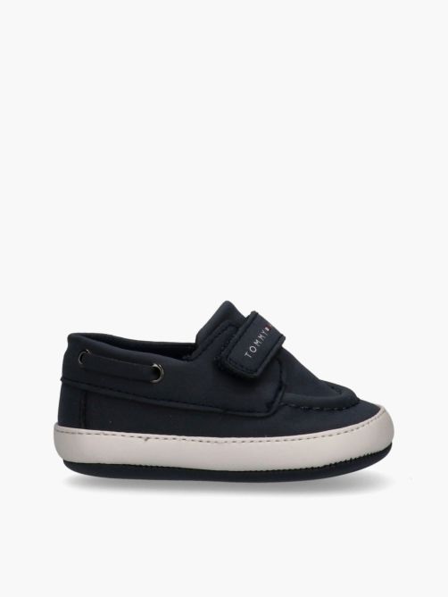 حذاء موكاسين للأطفال الرضع بحزام فيلكرو