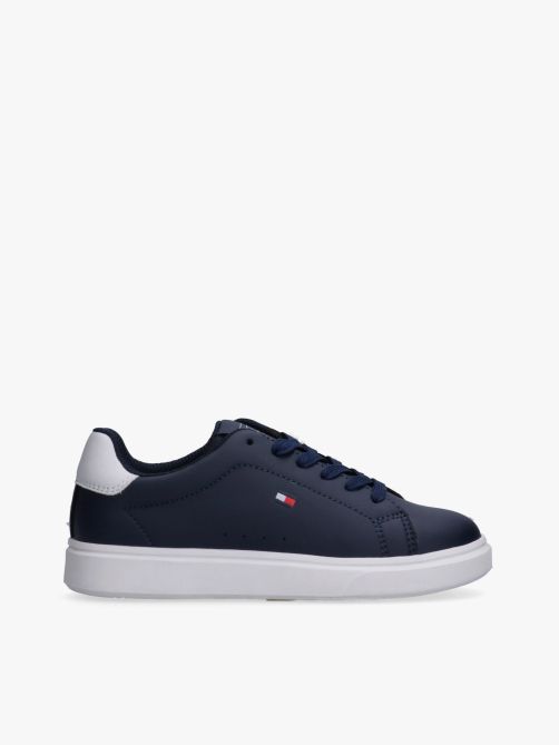 Boys’ Low-Top Sneakers with Logo Detail