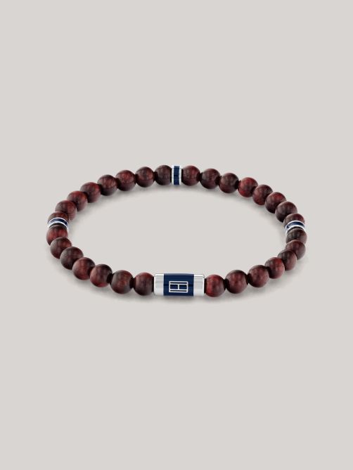 Logo Detail Beaded Bracelet