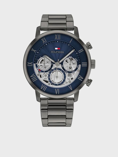 Legend Stainless Steel Multifunction Watch