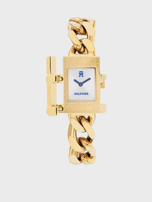 White Dial Stainless Steel Analog Watch